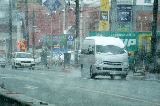 降りました