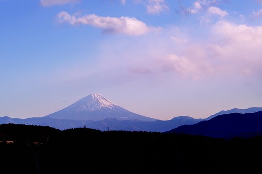 元旦の富士山