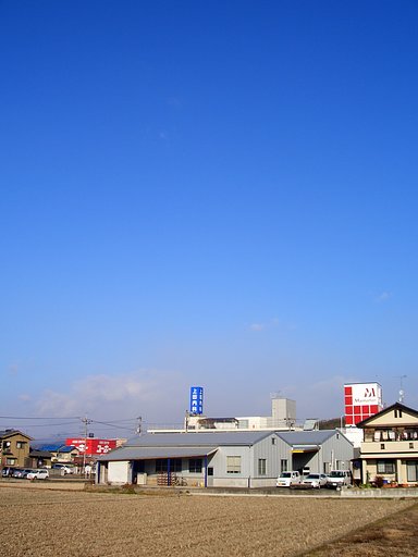 快晴の定点−朝