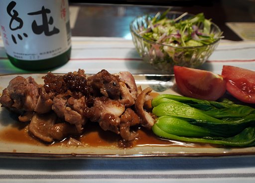 地酒で晩酌
