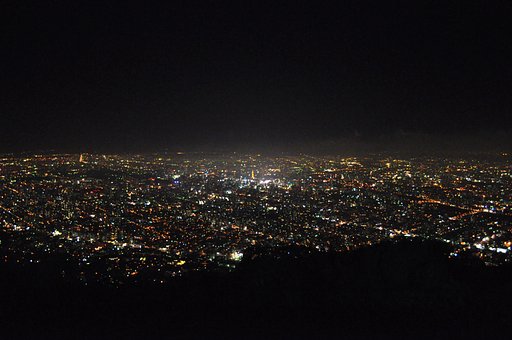 【あした】もぉー　夜景を撮ろうかしらぁ？