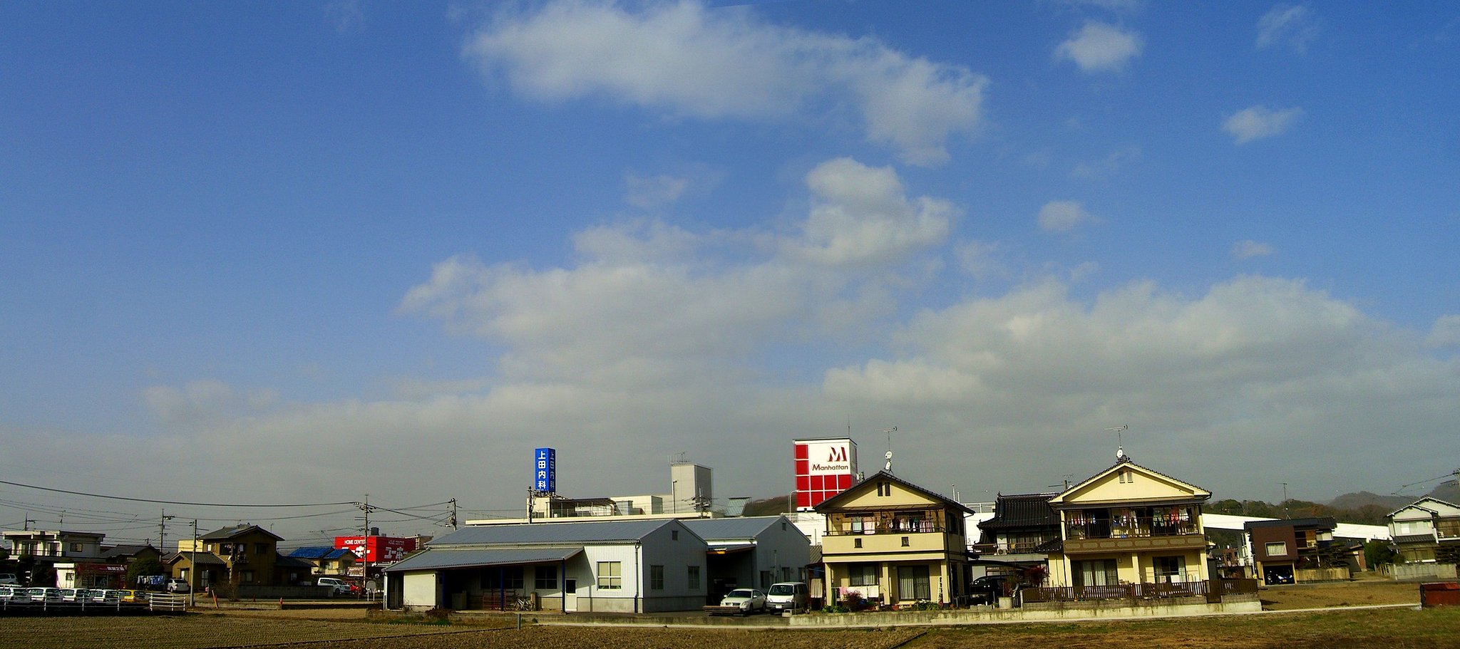 晴れましたが