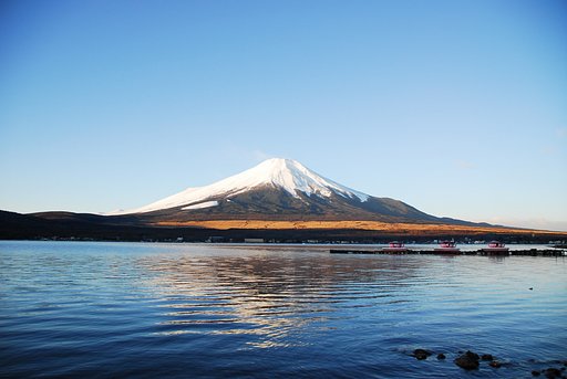 山中湖から