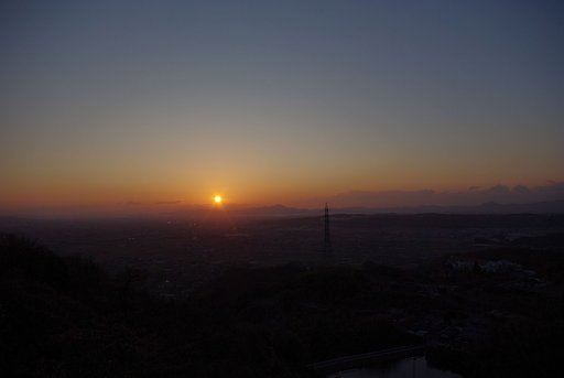 初日の出！