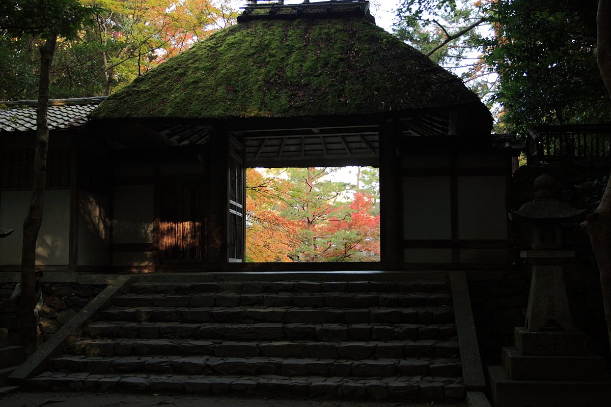 法然院山門