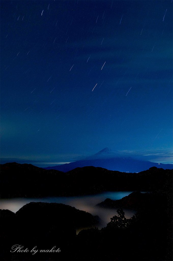 流れる星とともに