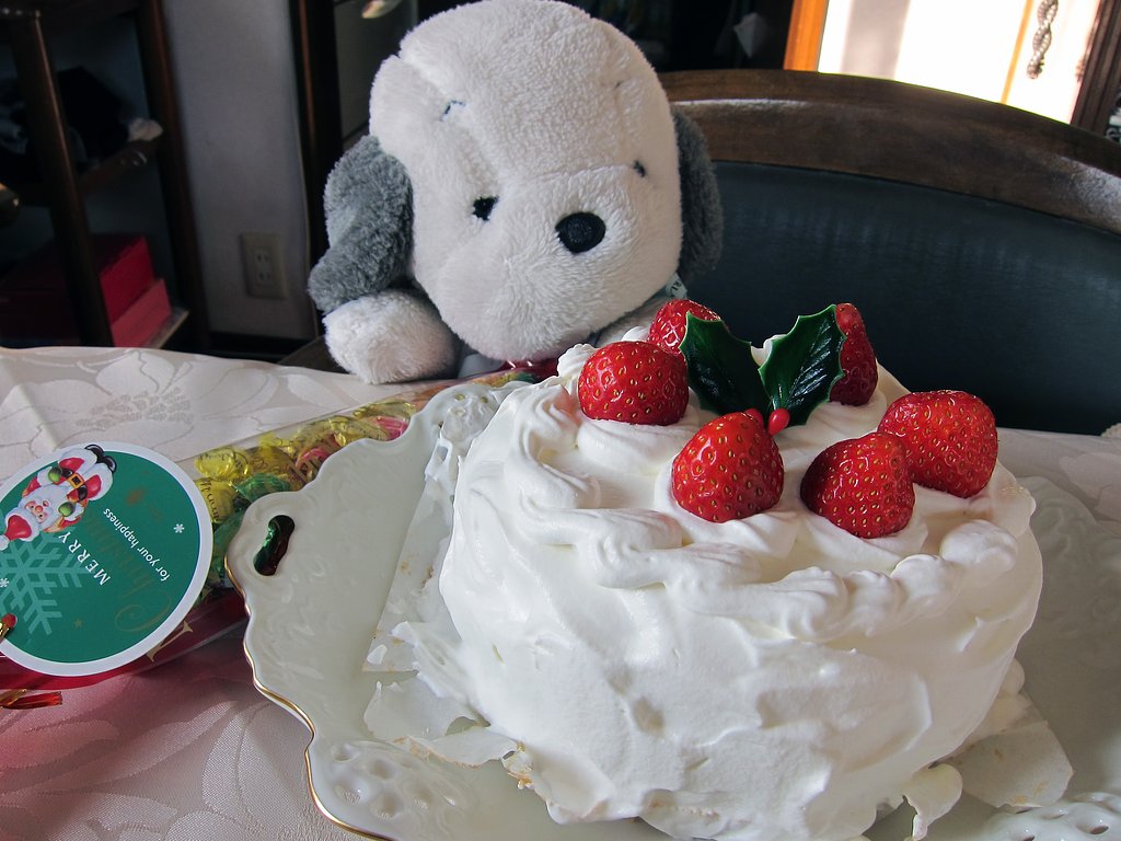 我が家のクリスマスケーキ