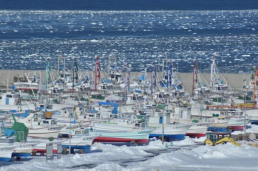 流氷初日