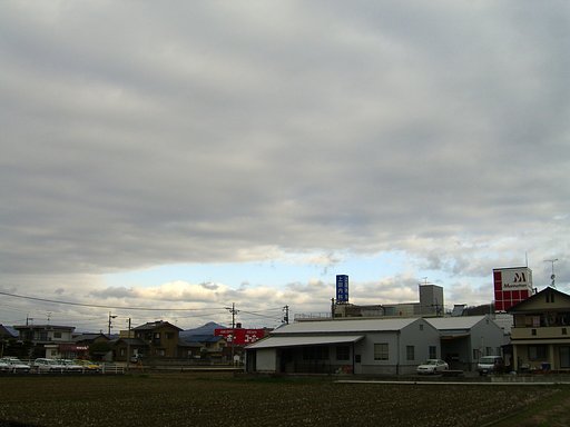 重い定点の空