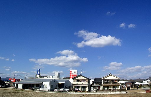 快晴の今日の空