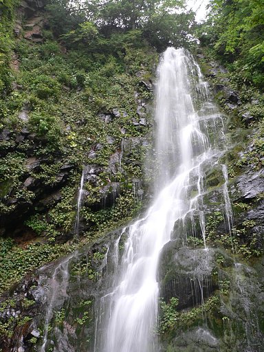 幕川温泉にある幕滝