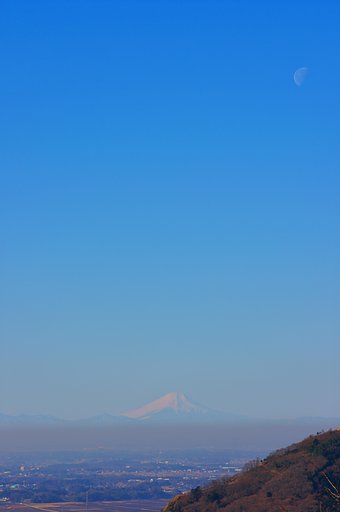 筑波山から望む日本一・・・