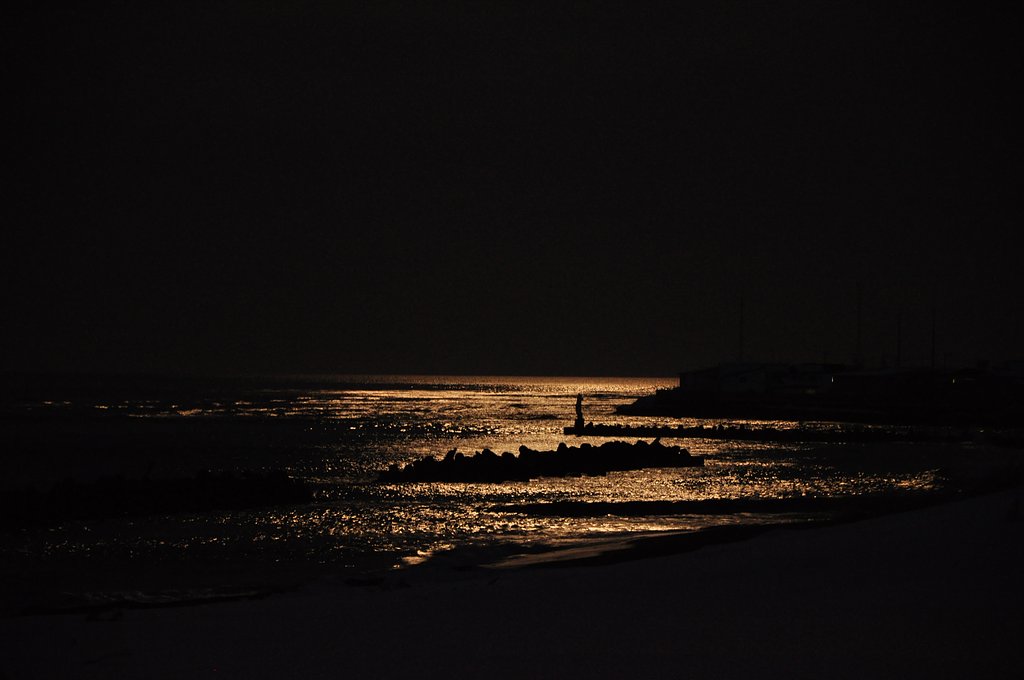 月光の海