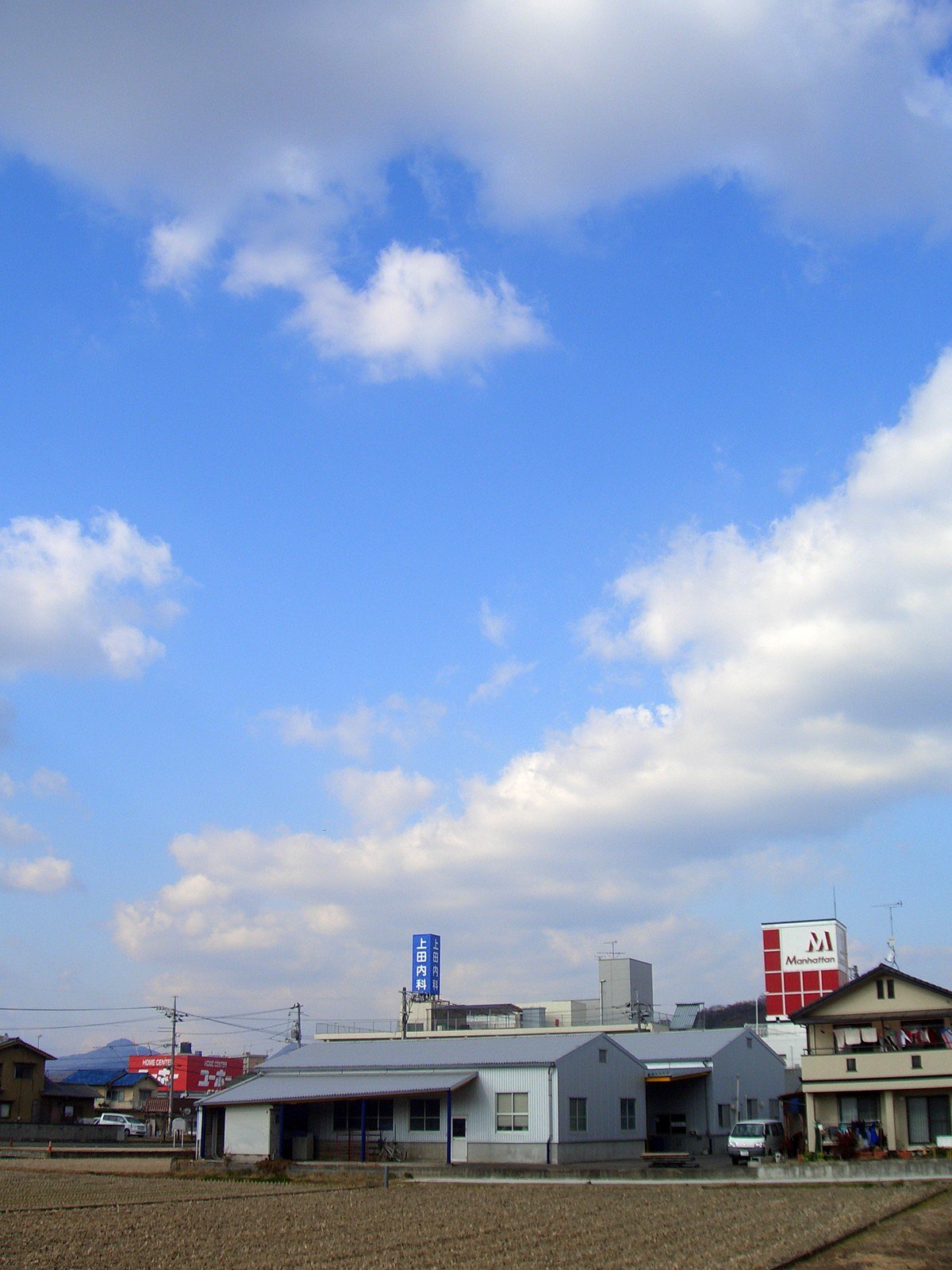良く晴れました