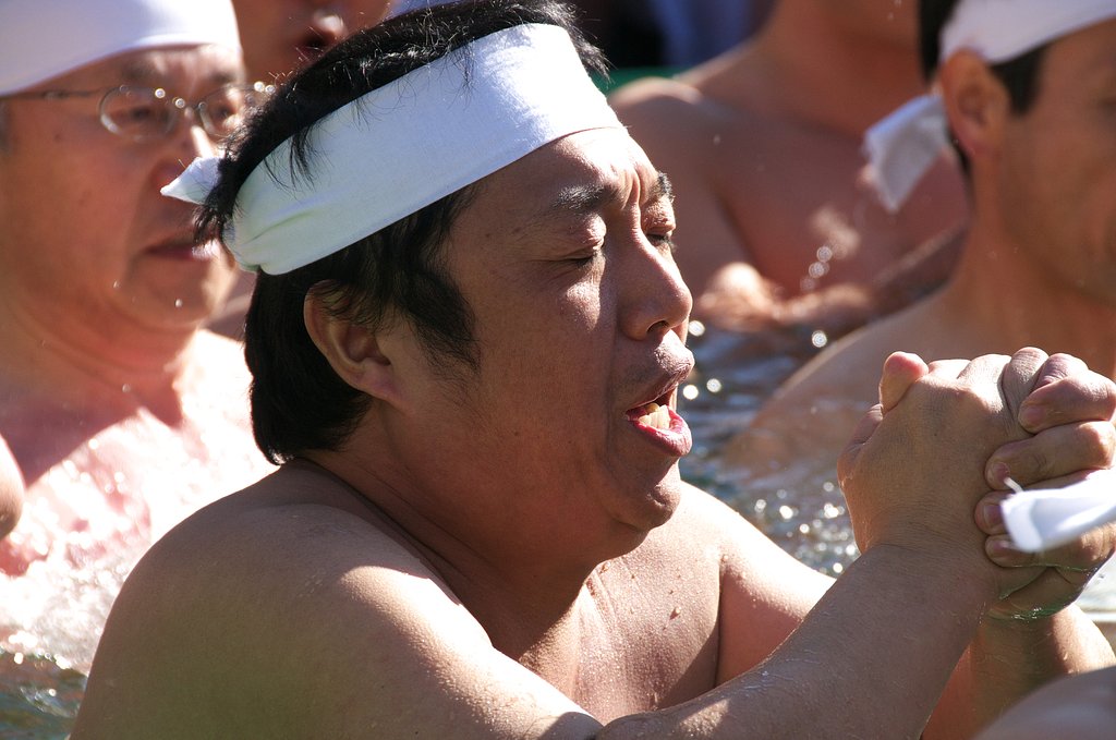 寒中水浴