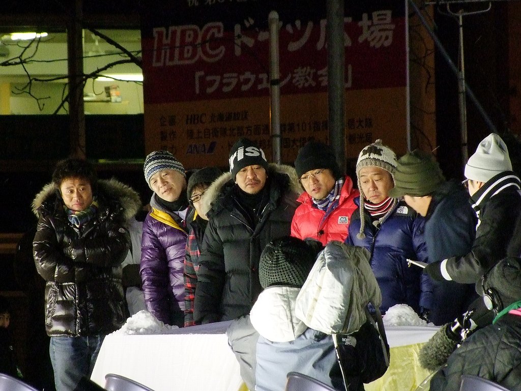 雪祭りで見かけた人達