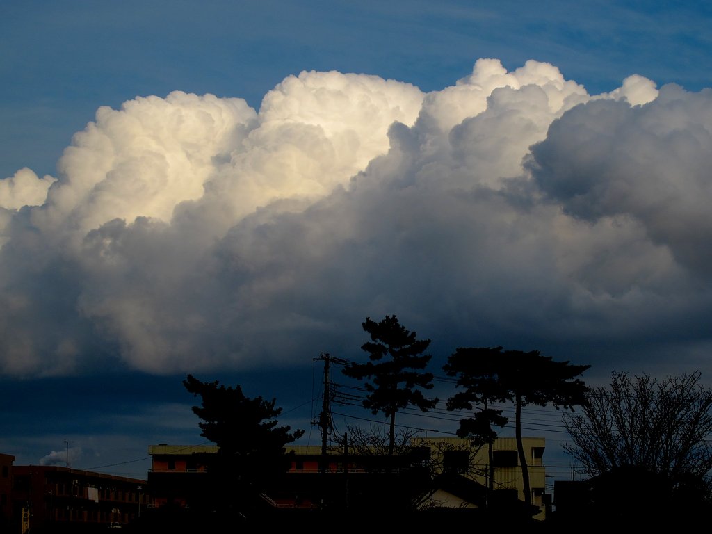雲の見える風景