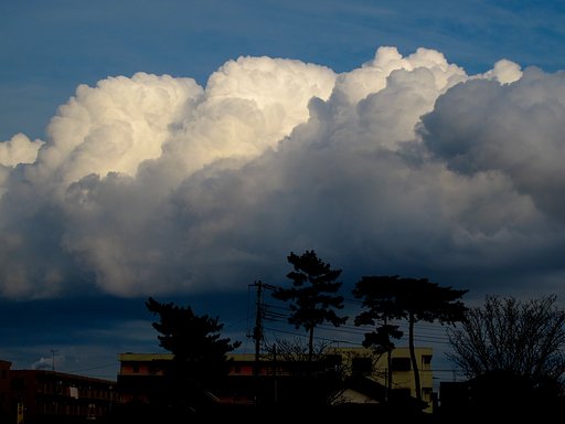 雲の見える風景