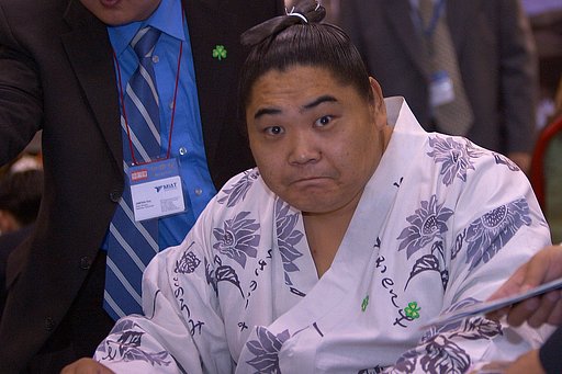 お茶目な旭鷲山