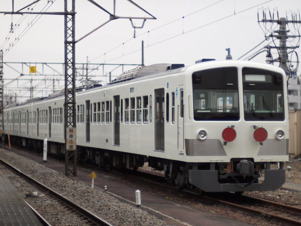白い「黄色い電車」