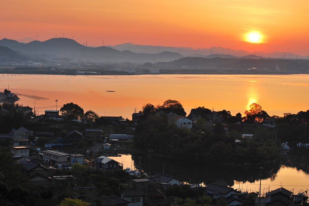 峠から