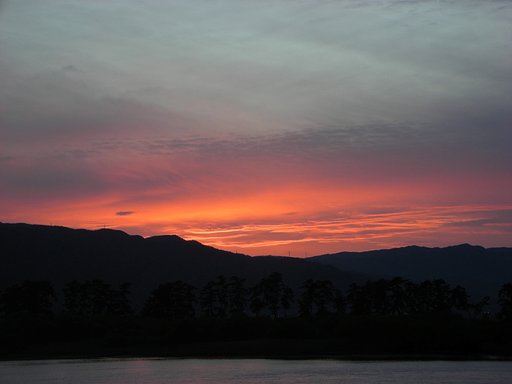 夕映え