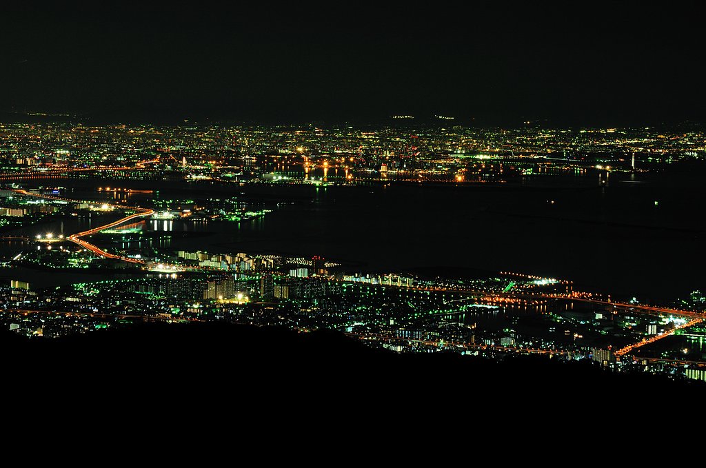 六甲からの夜景