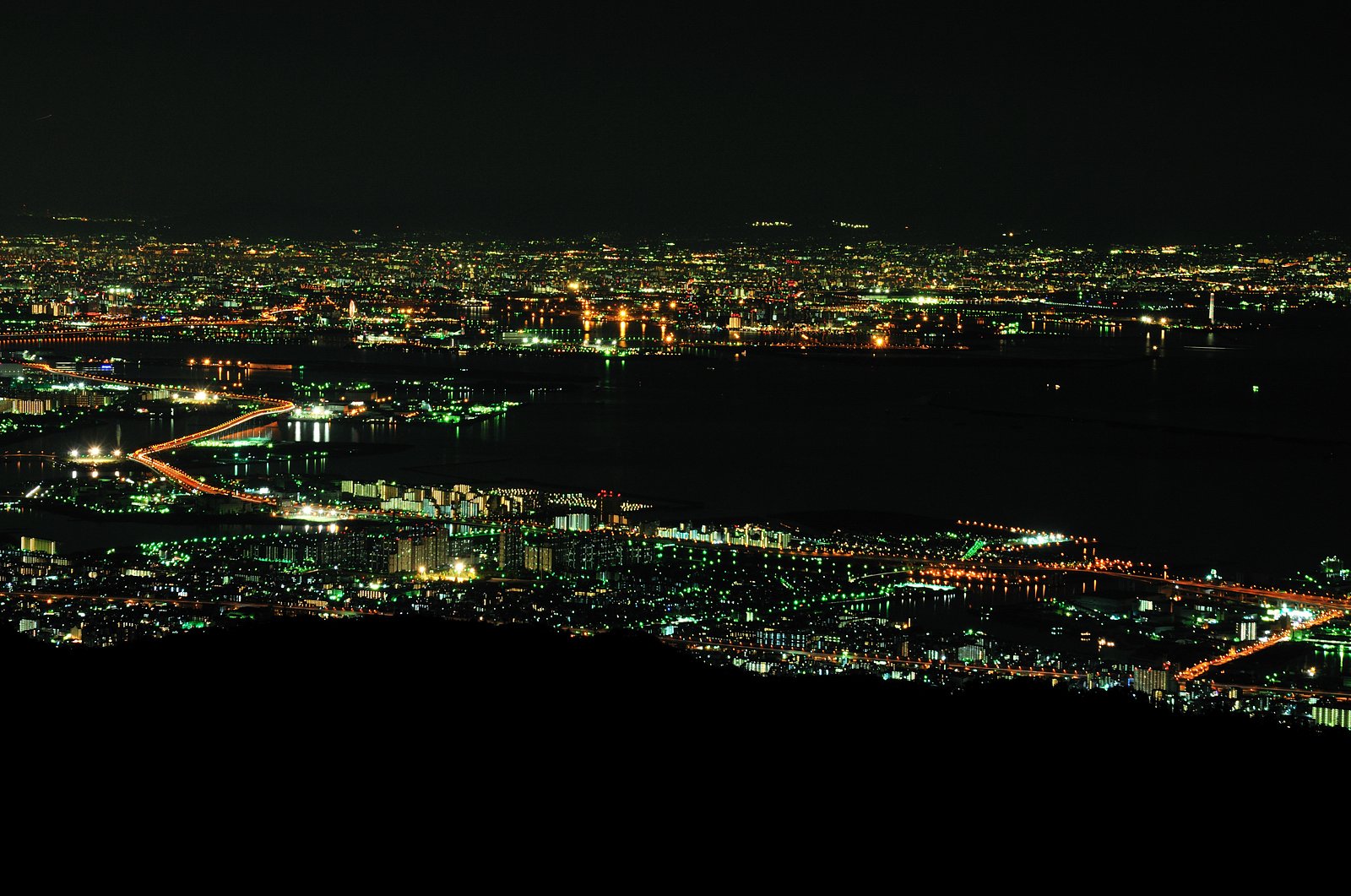 六甲からの夜景