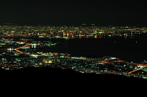 六甲からの夜景