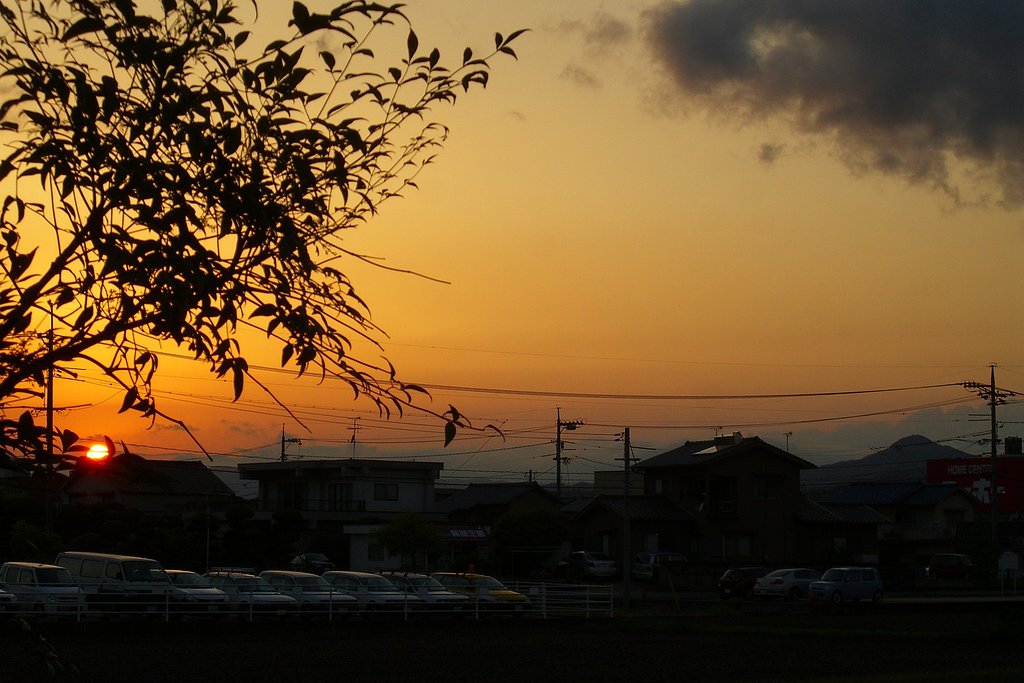 定点観測−夕日