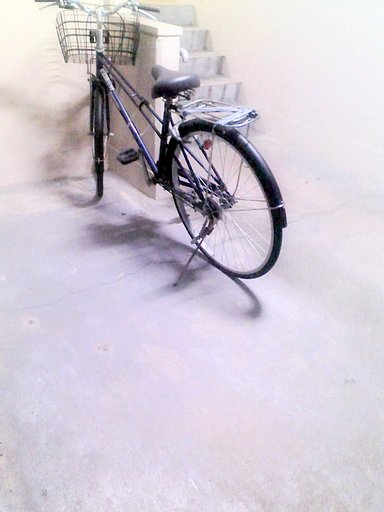 夜の自転車