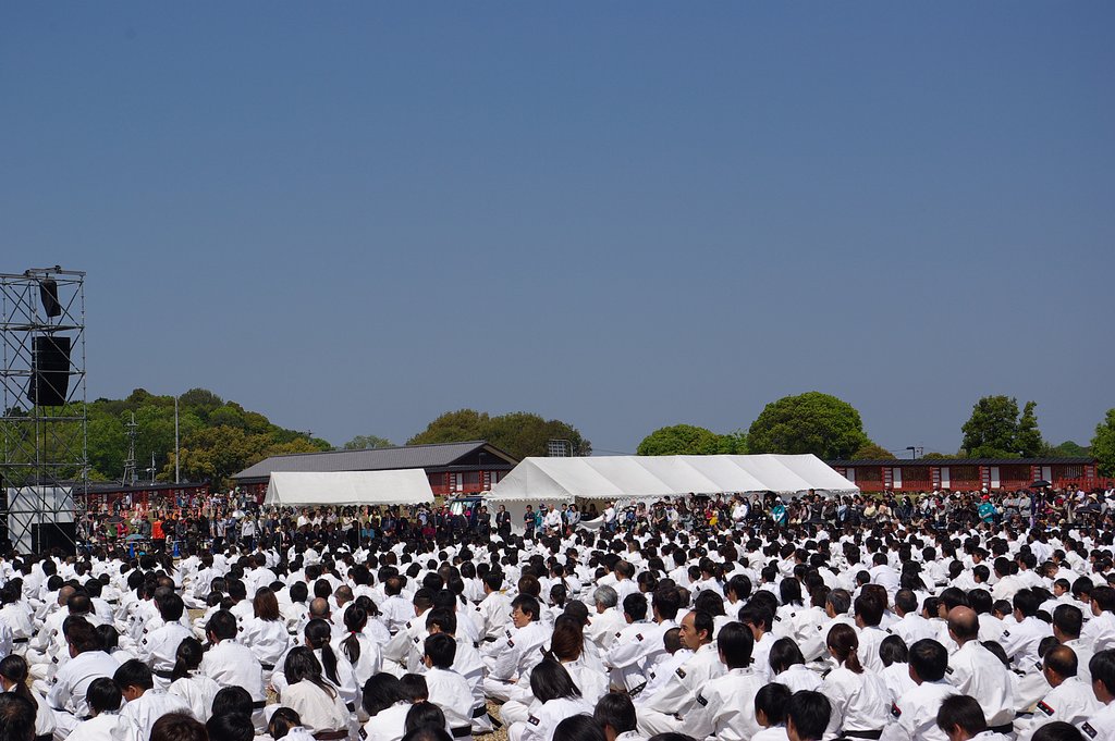 少林寺拳法3000人演武
