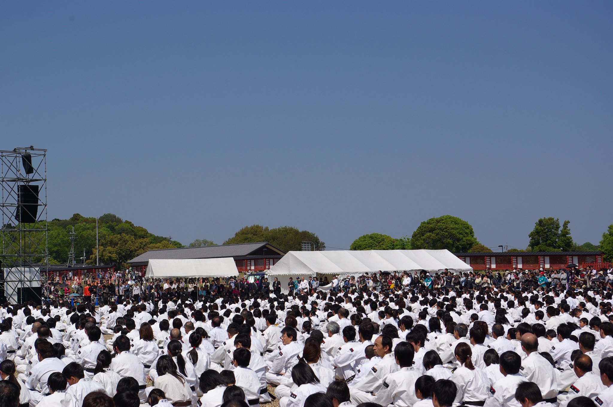少林寺拳法3000人演武