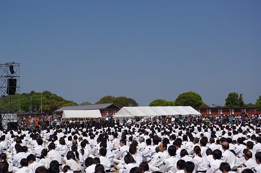 少林寺拳法3000人演武