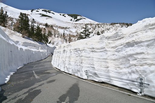 雪の壁