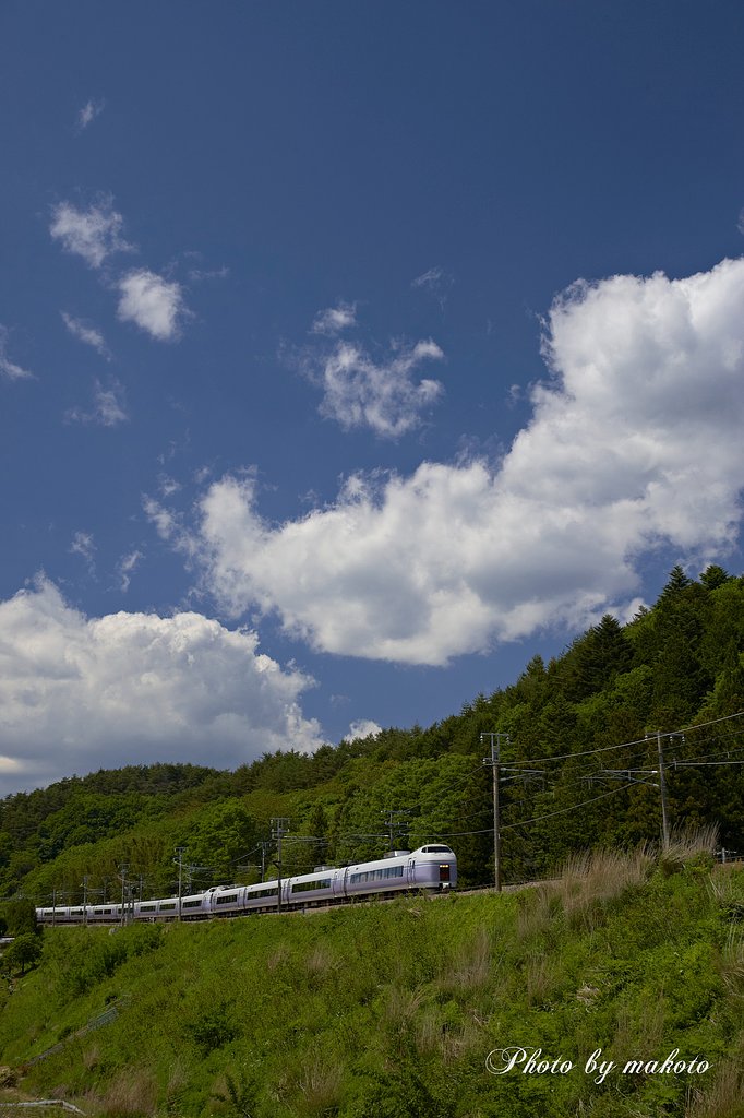 夏のような空と・・・