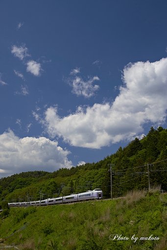 夏のような空と・・・