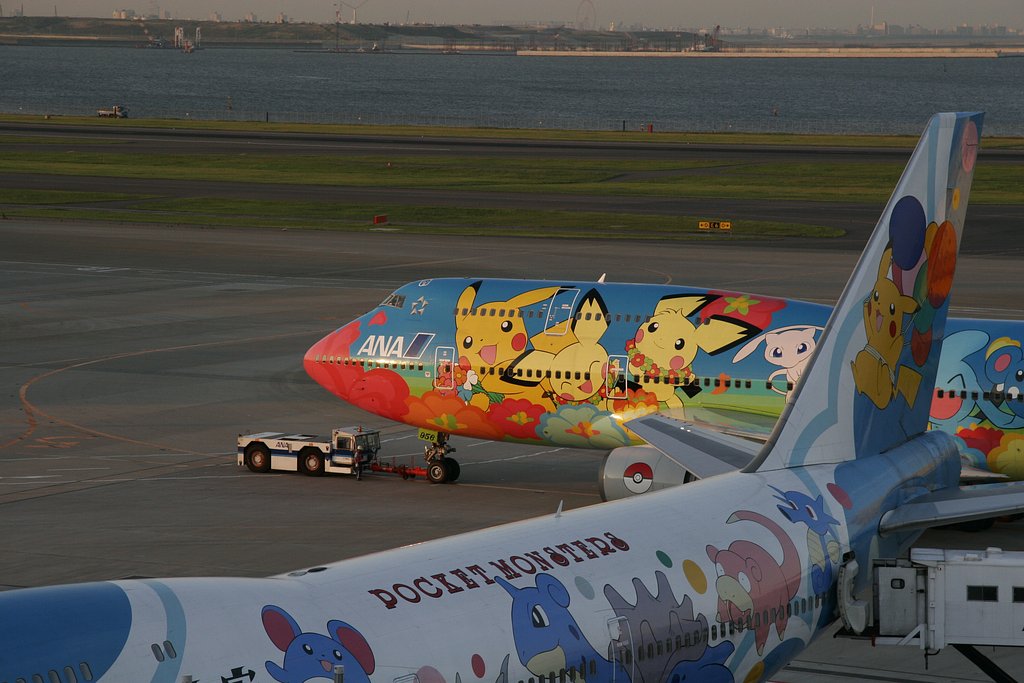 エアーポートで見たピカチュー