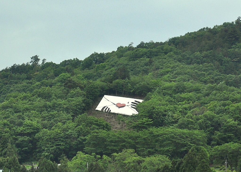 手紙のオブジェ