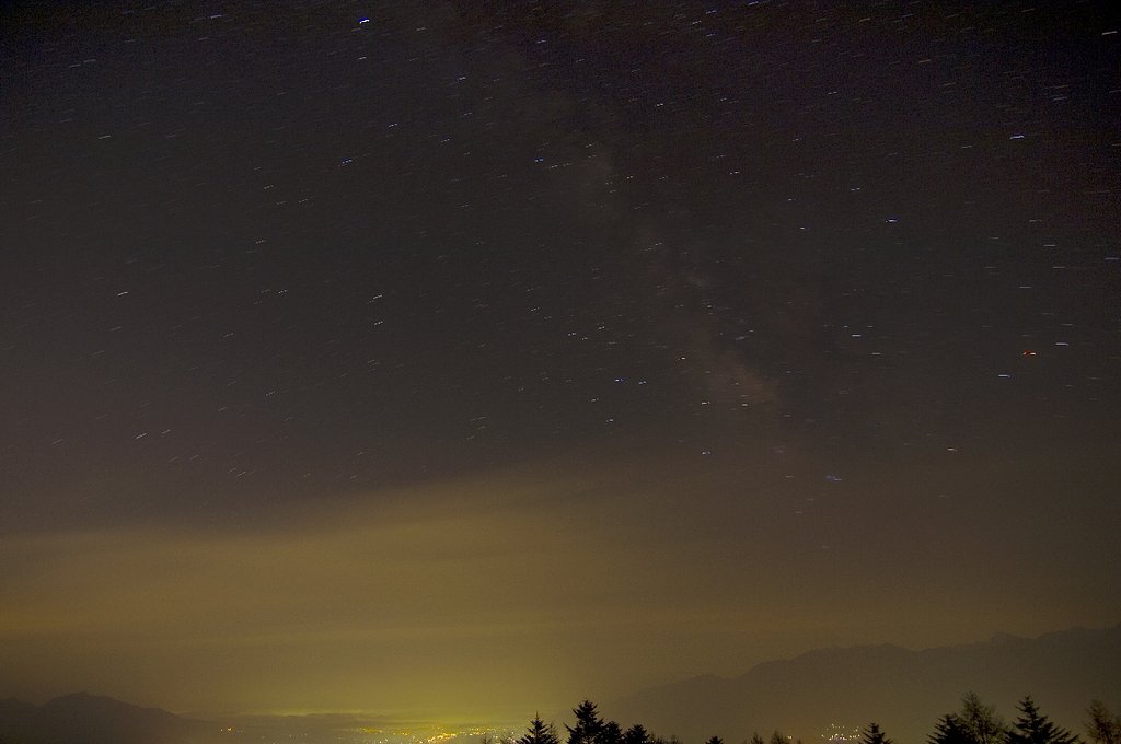 満天の夜空