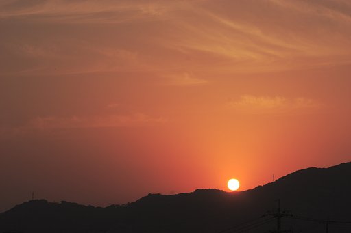沈みゆく太陽