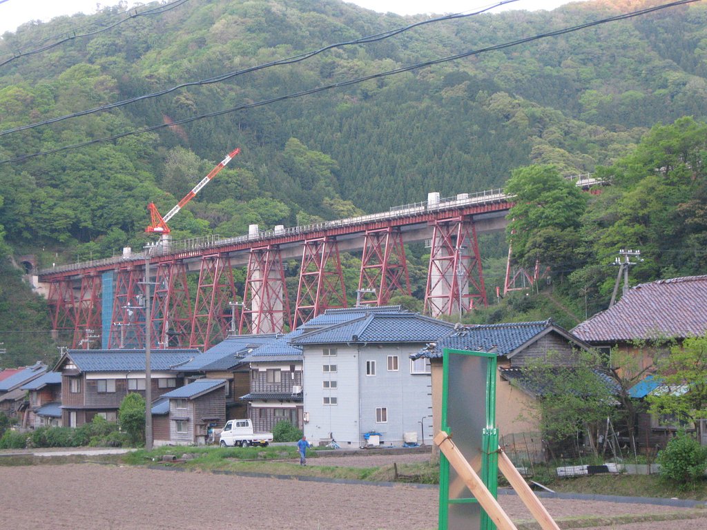 現在の餘部橋梁