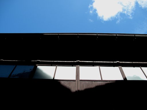 茶屋町の空