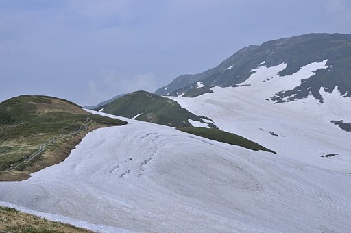 月山登山道