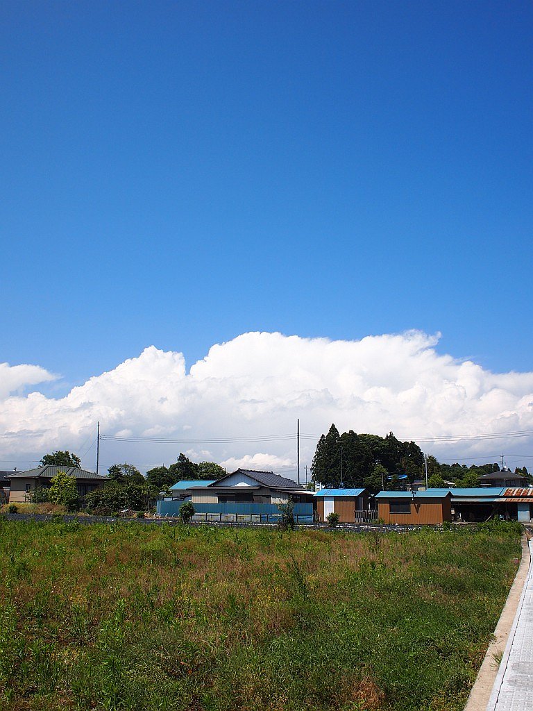 入道雲…
