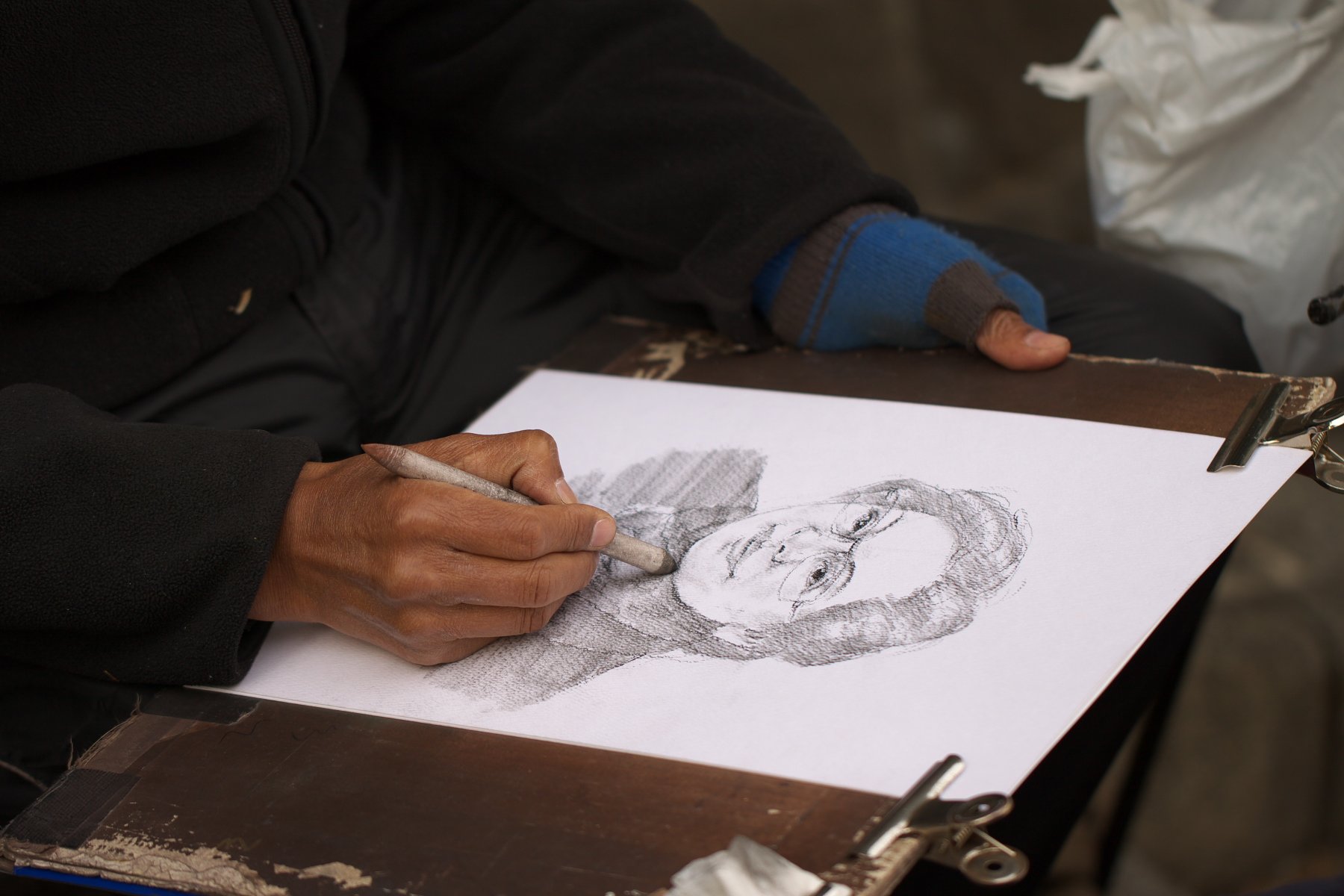 似顔絵画家