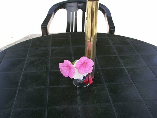 ピンクの花が・・・