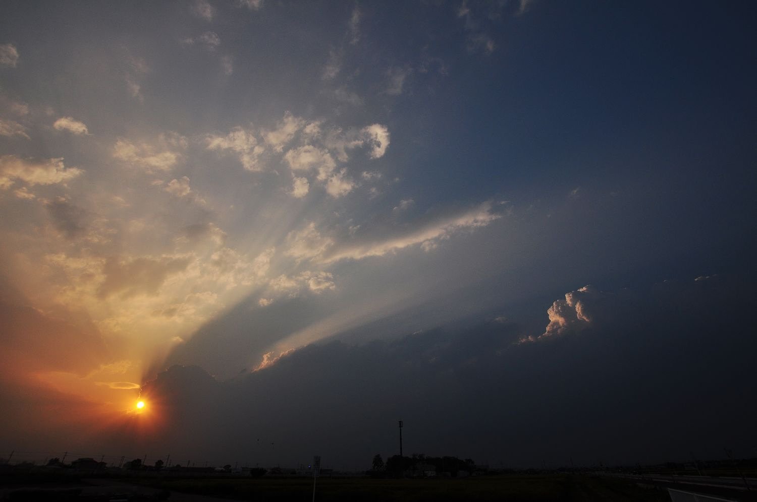 夕方の風景