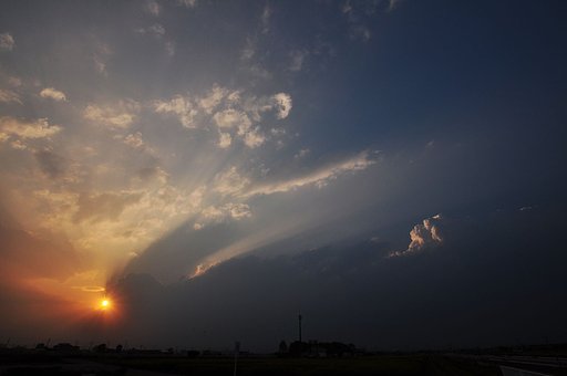 夕方の風景