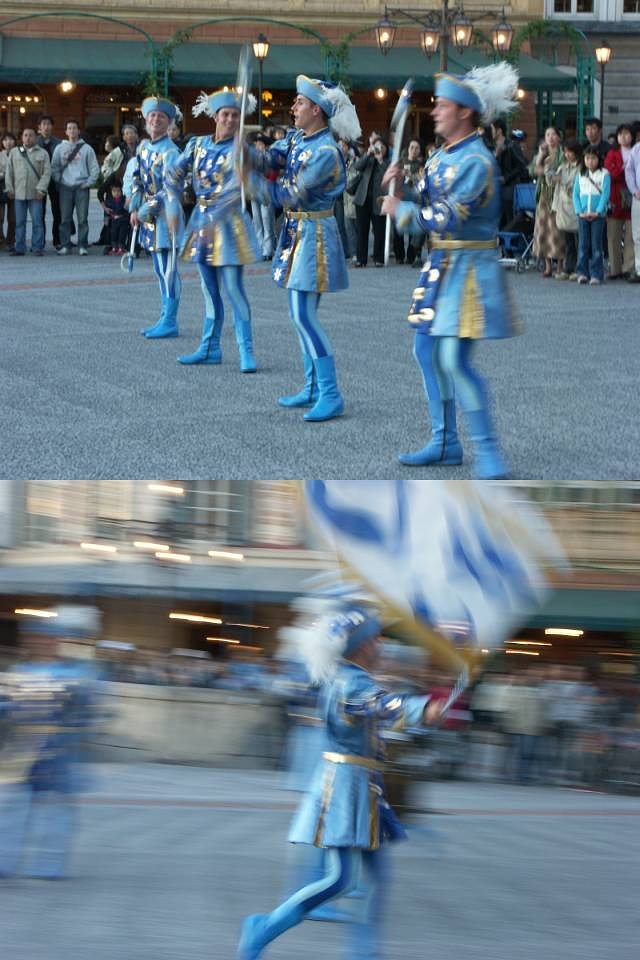 A1でスローシャッター